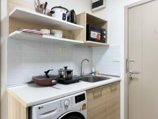 Quiet Garden View 1BR Great Value Stay near BTS - 4