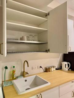 1 Bed Studio fast WIFI complete Kitchen - 9