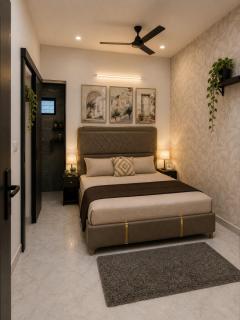 3bhk spacious flat available with kitchen and balcony - 2
