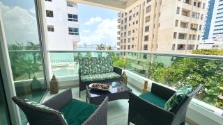 Bay-View 3BR Castillogrande | Pool & Rooftop - 4