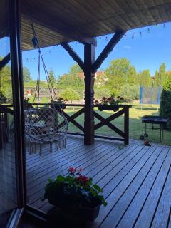 Całoroczny dom do wynajęcia z BALIĄ I JACUZZI Spychowo Mazury - 2