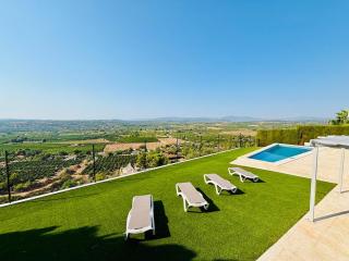 Modern Family Villa with Private Pool and Valley Views - 0