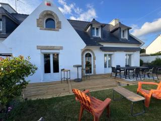 Maison familiale rénovée, centre et plage à pied!! 4ch, salle de jeux, jardin cloturé - 3