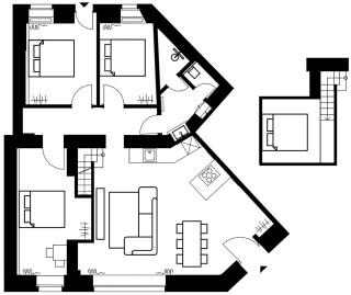 Poets Place Design Apartment in Kreuzberg - 1
