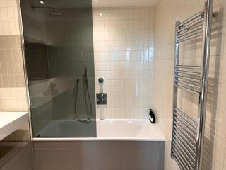 High Floor Modern 1BR Stunning Views Balcony Portable AC Free Parking - London - 6