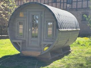 Obstgarten im Warnetal- Campingfass Wabe - 0