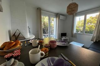 La Mimosette Appartement cosy avec terrasse proche plage - 6