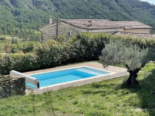 Maison Ardéchoise de caractère avec piscine privée 8 personnes - 8