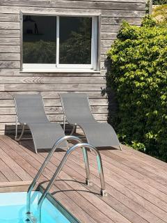"AU BOIS DES AILES" Maison 6 personnes, internet wifi, piscine chauffée, jardin cosy - 6