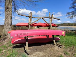 Schlaffass "Blitz" am Stolpsee, an der Mecklenburger Seenplatte - 2