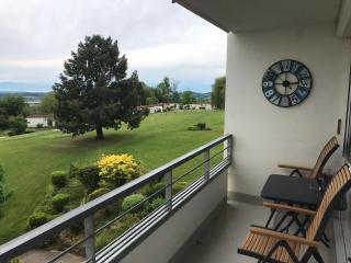 Appartement mit großem Indoorpool und toller Weitsicht auf die Berge - 0
