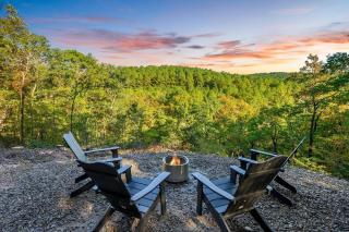 OMG Views-Hot Tub-Firepit-King Bed-5min to Hochatown - 8