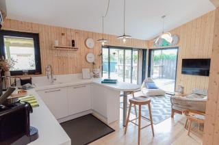 Chalet cosy - plage à pied - 6 pers - 5