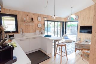 Chalet cosy - plage à pied - 6 pers - 7