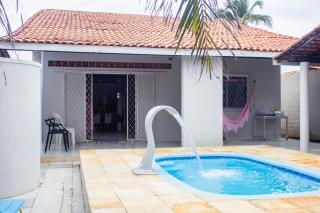 Casa mobiliada ,4 quartos, piscina, e churrasqueira - 0