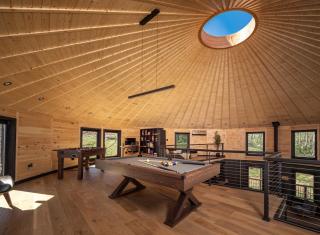 Luray Yurt - World's Largest Yurt - Sleeps 16, Hot Tub, Sauna, Pond - 7