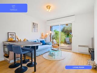 Le Cocon - Quiet apartment - 5min Monaco - Free private parking - Terrace, garden & balcony - 2