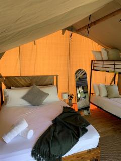 Family-Friendly Safari Tent with Marina Access Near Lake Livingston in Point Blank, Texas - 7