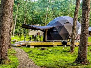 Whimsical Dome Escape Amid the Majestic Mountains and Enchanting Rivers of New York - 3
