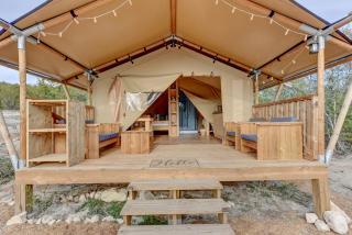 Incredible Tented Cabin with Fire Pit and Close to Fantastic Hiking Trails in Johnson City, Texas - 6
