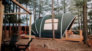 Scenic King Glamping Tent with AC & Mountain Views near Mountainair in Torreon, New Mexico - 0