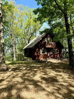 Peaceful Luxury Cabin with Floor-to-Ceiling Glass Views & Historic Gas Log Near Cloudland Canyon, Mentone, Alabama - 0