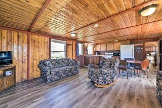 Waterfront Cabin with Kayaks, Dock & Fire Pit in Houghton Lake, Michigan - 9
