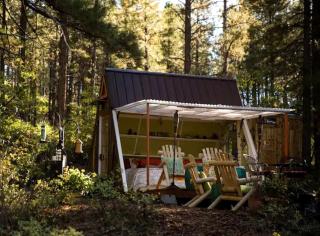 Convertible A-Frame Cabin with Epic Deck Views & Outdoor Shower in Mount Carmel, Utah - 1