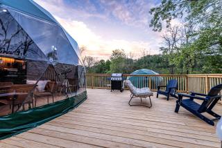 Geodesic Dome Retreat with Hot Tub & Fire Pit in Bluefield, West Virginia - 3