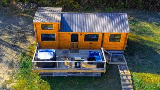 Cozy Stargazing Cabin with Hot Tub near Red River Gorge in Estill County, Kentucky - 9