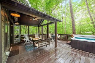 Amazing Cabin Fire Pit Provided in Monteagle, Tennessee - 3