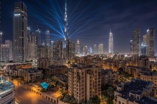 Bright Corner Home with Full Burj View - 2