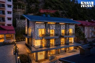 StayVista at Tres & Quatro - Himalayan Den with Bonfire, Mountain View - 0