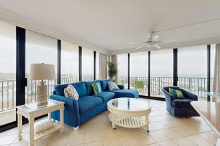 Sea Colony 6th floor condo with balcony shared tennis court & partial ocean view - 0