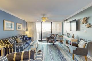 Sea Colony Ocean 1st floor condo with balcony free WiFi & shared sauna - 0