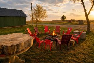 Domaine pour 27 pers avec SPA et GRANGE Festive -  - 9