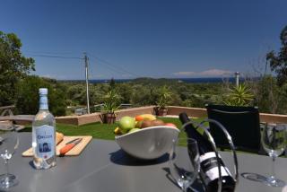 Villa Cala di Rena, proche plage Pinarello, vue mer - 7