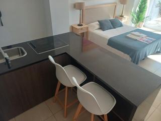 APART , DEPARTAMENTOS loft , bahia grande nordelta , BALCON JACUZZI Y vista a la bahia - 7