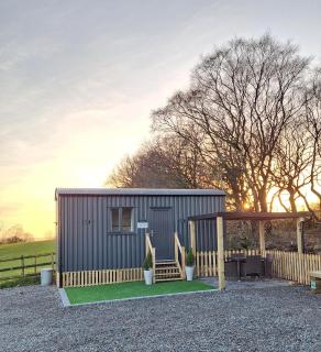 Modern Shepherd Hut with Views, near Alton Towers - 0