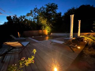 Le Petit Manoir avec Piscine Privée - 5