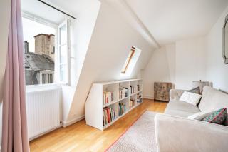 Saint-Germain 110 m2 Parisien, Poutres Piano - 1