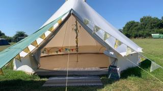 5 Metre 'UNFURNISED' Bell Tent - 3