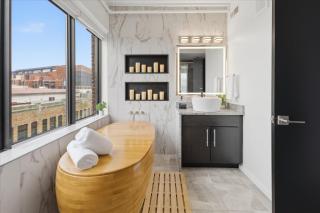 Penthouse Steam Room and Elevator Entry - 8