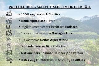 Hotel Gasthof Kröll, Nationalpark Sommercard, 60 Attraktionen, Restaurant mit regionaler Küche - Niedernsill - 9