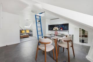 Paris Mezzanine Studio with Netflix - Le Marais - 1