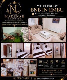 Makenahluxuries Embu Paradise Apartment near Java Gakwegori - 8