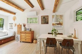 Autentisk Træhus Sommerhus Med Vild Have - 5