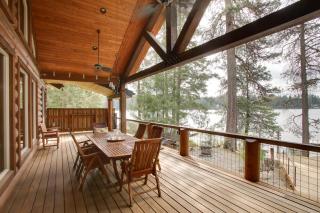 Dock, Decks & Epic View! Sacheen Lake Family Cabin - 7