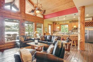 Dock, Decks & Epic View! Sacheen Lake Family Cabin - 6