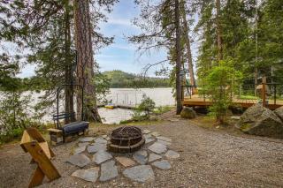 Dock, Decks & Epic View! Sacheen Lake Family Cabin - 4